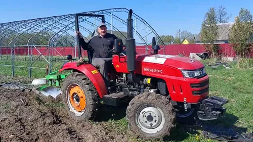 Отзыв клиента о тракторе Shifeng | Шифенг SF-254 (244С) с плугом
