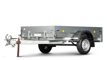 «Прицеп Flagman | Флагман ПТТ — 0,5-0,7 с ПТС к мини-трактору (универсальный)» - фото