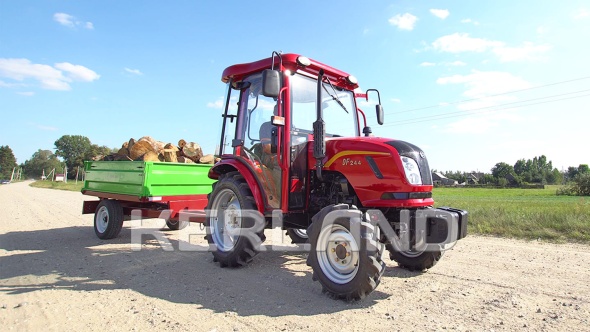 «Прицеп Kerland | Керланд П-3210 с ПСМ к трактору (самосвальный)» - фото 4