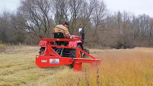 Отзыв на минитрактор Shifeng SF-244 с косилкой Lisicki