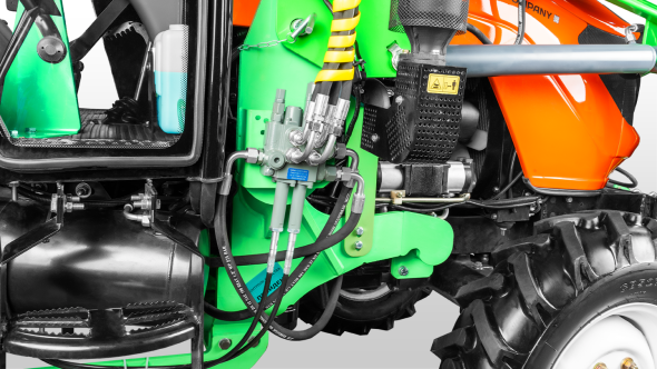 «Фронтальный погрузчик Kerland | Кентавр PRO Т-654 G2-500 (челюстной c джойстиком)» - фото 9