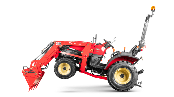 «Фронтальный погрузчик Flagman | Флагман PRO Solis 26 6+2-500 (челюстной с распределителем)» - фото 6
