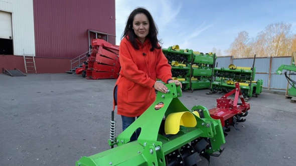 Почвофреза 1GQN (1,2 м) - видео