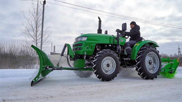 Отвал Kerland | Керланд 3560 SF к трактору Shifeng 254 (1,8 м) - видео