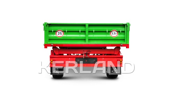 «Прицеп Kerland | Керланд П-3530 с ПСМ к трактору (самосвальный на три стороны)» - фото 13