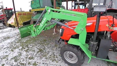 Отзыв на минитрактор Кентавр Т-244 PRO с погрузчиком Kerland