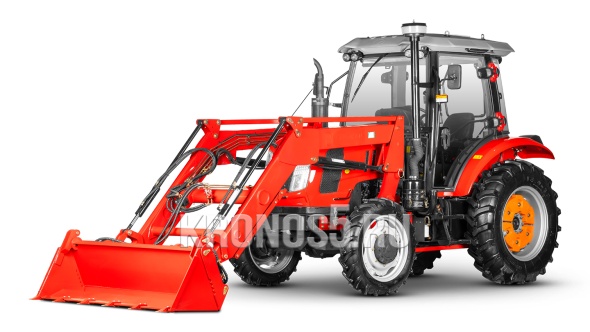«Фронтальный погрузчик к трактору Shifeng 904СBR (Челюстной ковш с джойстиком)» - фото