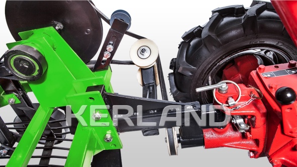 «Картофелекопалка вибрационно-грохотная Kerland | Керланд КМ09Н к мотоблоку МТЗ» - фото 5