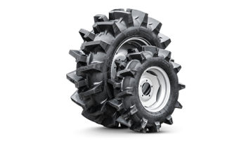 «Комплект резины с дисками Paddy для Кентавр 244 (9,5 - 20 / 6,00 - 14)» - фото