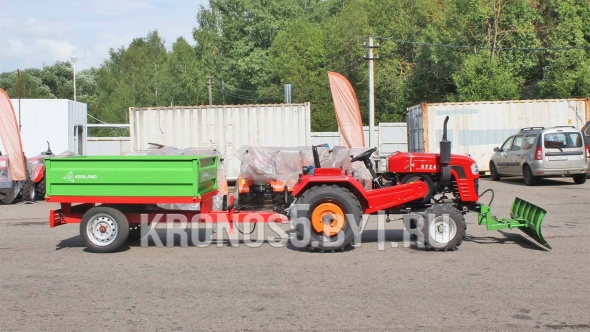 «Прицеп Kerland | Керланд П-3210 с ПСМ к трактору (самосвальный)» - фото 26