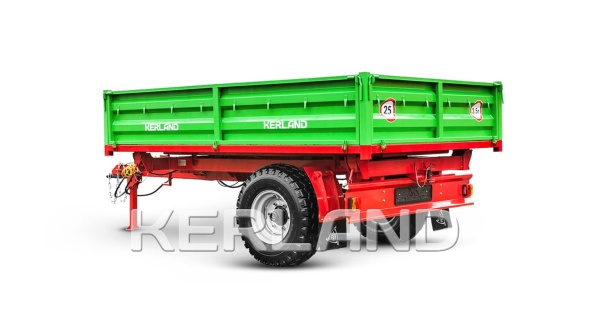 «Прицеп Kerland | Керланд П-3530 с ПСМ к трактору (самосвальный на три стороны)» - фото 12