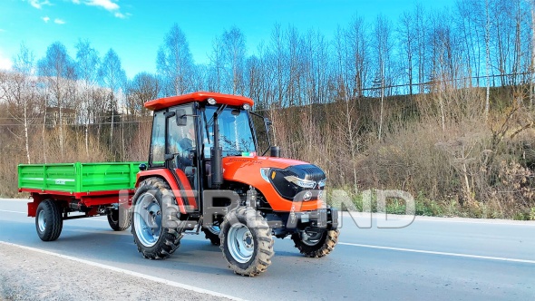 «Прицеп Kerland | Керланд П-3530 с ПСМ к трактору (самосвальный на три стороны)» - фото 8