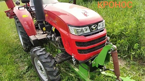 Отзыв на минитрактор Shifeng SF-254 (244С) с косилкой Wirax