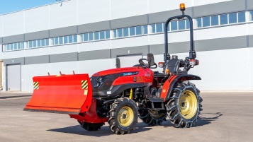 «Отвал Flagman | Флагман 1824 SG к трактору Solis 24 с пружинными амор. и гидроповоротом (1,6м)» - фото 3