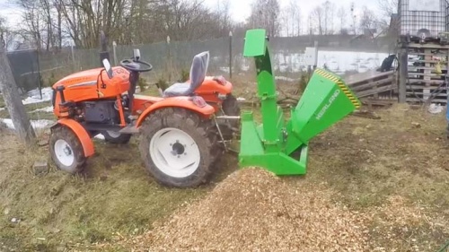 Отзыв на Измельчитель веток коммунальный Kerland