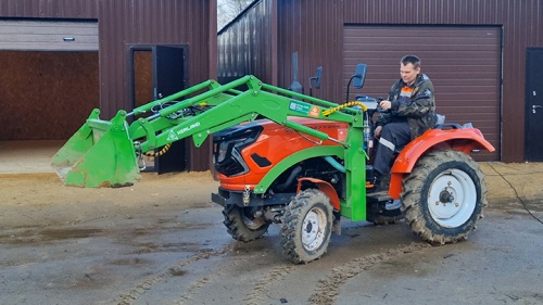 ТО и установка щетки на Кентавр T-244 PRO