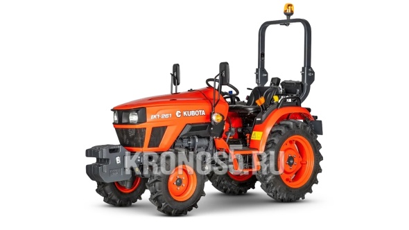 «Трактор Kubota | Кубота EK1-261 9+3 (Kubota India) STD agri 6.00-12 / 8.3-20 (с ПСМ)» - фото