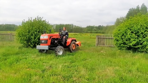 Отзыв на трактор Shifeng | Шифенг SF-240 (первое ТО)