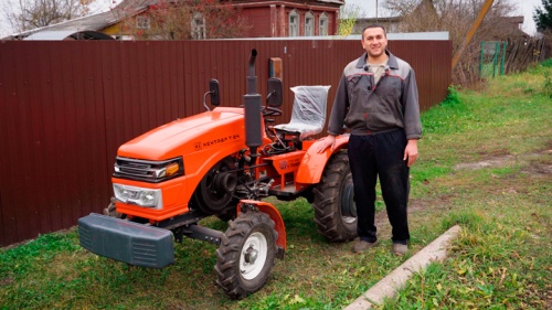 Отзыв о минитракторе Кентавр Т-4 LITE