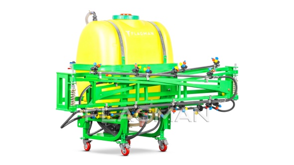 «Опрыскиватель полевой навесной Флагман | Flagman P400/1 (400 л) + (кардан 85см/6х6/со сваркой)» - фото 3