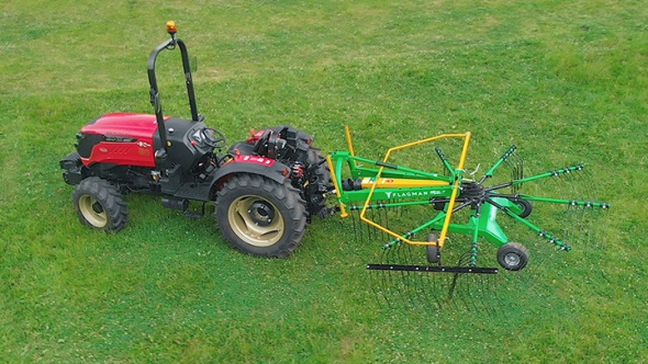 Грабли-сеноворошилки роторные Flagman | Флагман RR-05-09 - видео