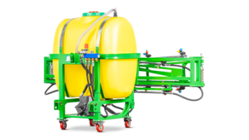 «Опрыскиватель полевой навесной Флагман | Flagman P400/1 (400 л) + (кардан 85см/6х6/со сваркой)» - фото