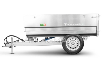 «Прицеп Flagman | Флагман C/ПТТ/Р — 1,5 с ПСМ к трактору (самосвальный/рессорный)» - фото 5