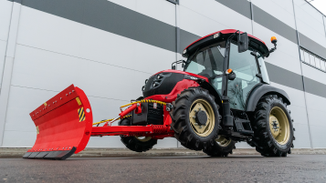 «Отвал Flagman | Флагман 5090 SG к трактору Solis 50 с демпферными пруж. и гидроповоротом (2,2 м)» - фото 4