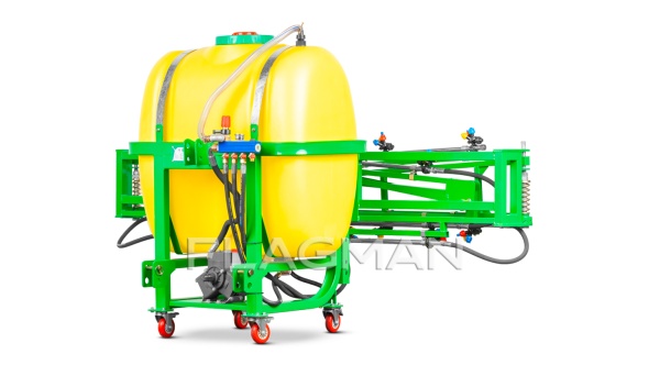 «Опрыскиватель полевой навесной Флагман | Flagman P400/1 (400 л) + (кардан 85см/6х6/со сваркой)» - фото