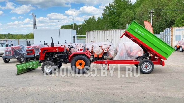 «Прицеп Kerland | Керланд П-3210 с ПСМ к трактору (самосвальный)» - фото 28