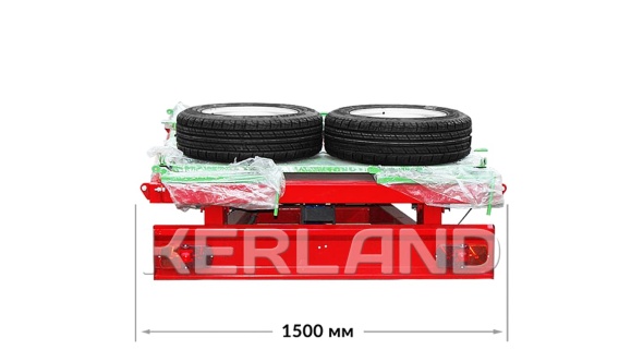 «Прицеп Kerland | Керланд П-3210 с ПСМ к трактору (самосвальный)» - фото 11