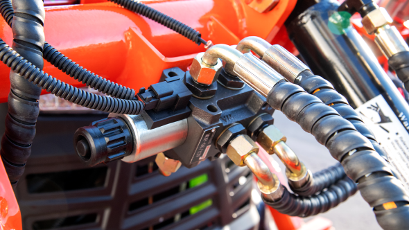 «Фронтальный погрузчик Flagman | Флагман PRO Кентавр MASTER Т-5K/344-400 (челюстной c джойстиком)» - фото 16