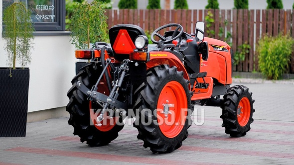 «Трактор Kubota | Кубота B2441 9+3 (Kubota India) STD agri 7.00-12 / 8.3-20 (с ПСМ)» - фото 6 «Трактор Kubota | Кубота B2441 9+3 (Kubota India) STD agri 7.00-12 / 8.3-20 (с ПСМ)» - фото 6