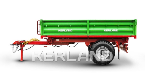 «Прицеп Kerland | Керланд П-3530 с ПСМ к трактору (самосвальный на три стороны)» - фото 11