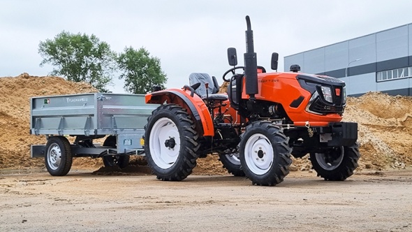 Трактор Кентавр Т-254 PRO 16+4 (Toyokawa) STD agri 6,00-16 / 9,50-24 (с ПСМ) - видео