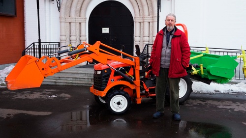 Трактор для Храма: Как Кентавр Т-344 выжил в -24°C и спас от сугробов