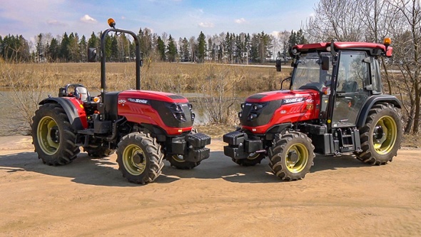 Трактор Solis-Gold | Солис-Голд 60GС A/С 4x4 12+12 Carraro Radial аgri 280-70R18 / 360-70R28 (с ПСМ) - видео 2