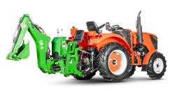 Навесной экскаватор Flagman | Флагман LW6 + захват механический - фото