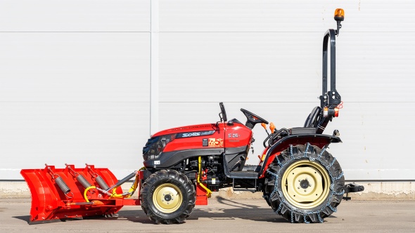 «Отвал Flagman | Флагман 1824 SG к трактору Solis 24 с пружинными амор. и гидроповоротом (1,6м)» - фото 5