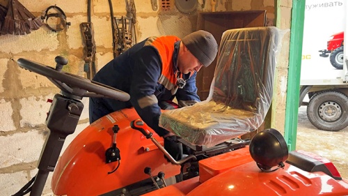 Работа мобильной службы по ремонту и ТО тракторов Кентавр