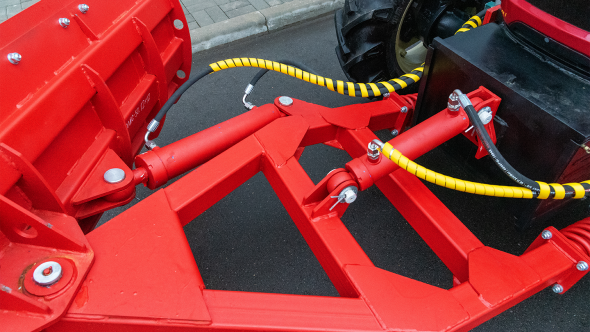 «Отвал Flagman | Флагман 5090 SG к трактору Solis 50 с демпферными пруж. и гидроповоротом (2,2 м)» - фото 8