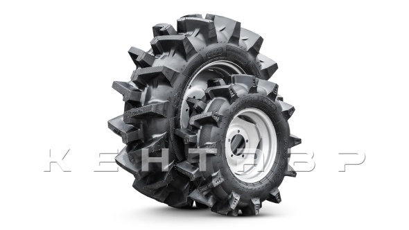 «Комплект резины с дисками Paddy для Кентавр 244 (9,5 - 20 / 6,00 - 14)» - фото