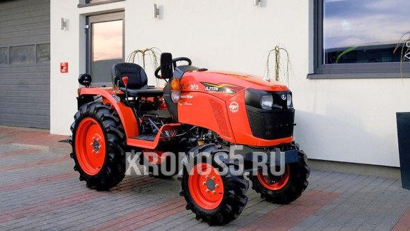«Трактор Kubota | Кубота A211N-OP 9+3 (Kubota India) STD agri 7.00-12 / 8.3-20 (с ПСМ)» - фото 8