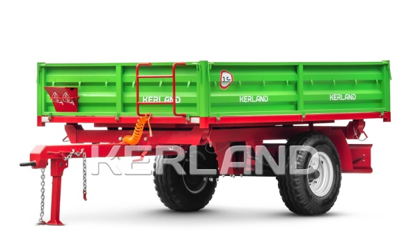 «Прицеп Kerland | Керланд П-3530 с ПСМ к трактору (самосвальный на три стороны)» - фото
