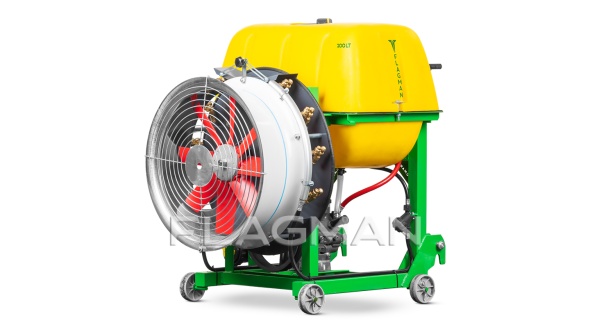 «Опрыскиватель садовый вентиляторный Флагман | Flagman S200/1 (200 л) + (кардан 85см/6х6/со сваркой)» - фото