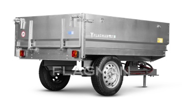 «Прицеп Flagman | Флагман C/ПТТ — 1,5 с ПСМ к трактору (самосвальный)» - фото 6