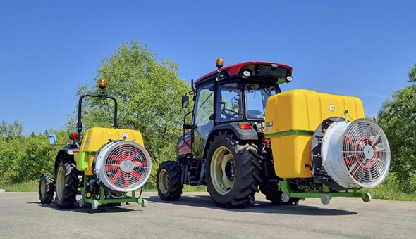 Опрыскиватель садовый вентиляторный Флагман | Flagman S200/1 (200 л) + (кардан 85см/6х6/со сваркой) - видео