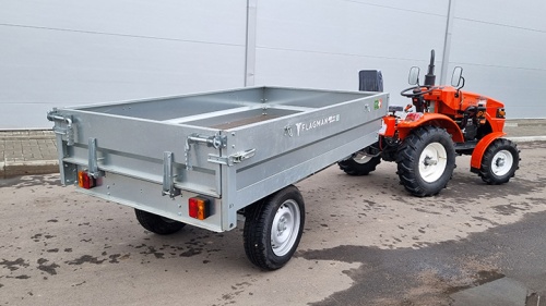 Обзор самосвального прицепа Flagman C/ПТТ — 1,0