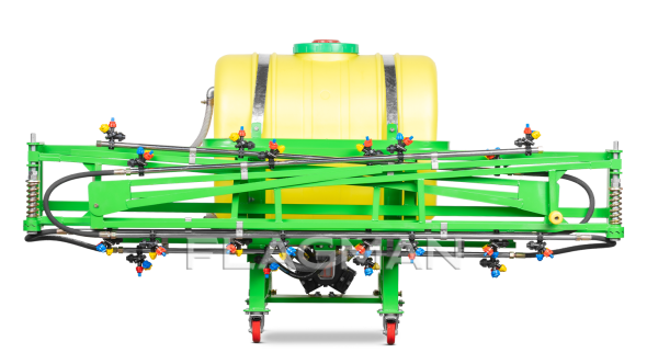 «Опрыскиватель полевой навесной Флагман | Flagman P300/1 (300 л) + (кардан 85см/6х6/со сваркой)» - фото 5