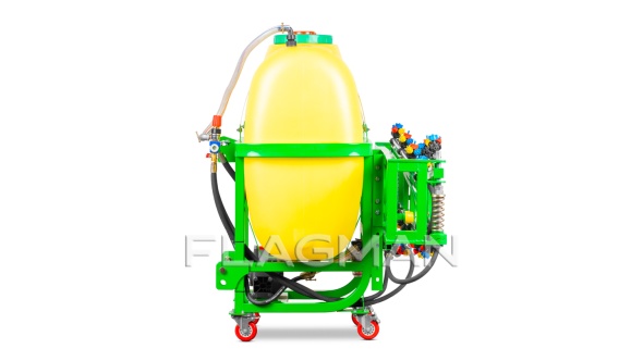 «Опрыскиватель полевой навесной Флагман | Flagman P400/1 (400 л) + (кардан 85см/6х6/со сваркой)» - фото 2